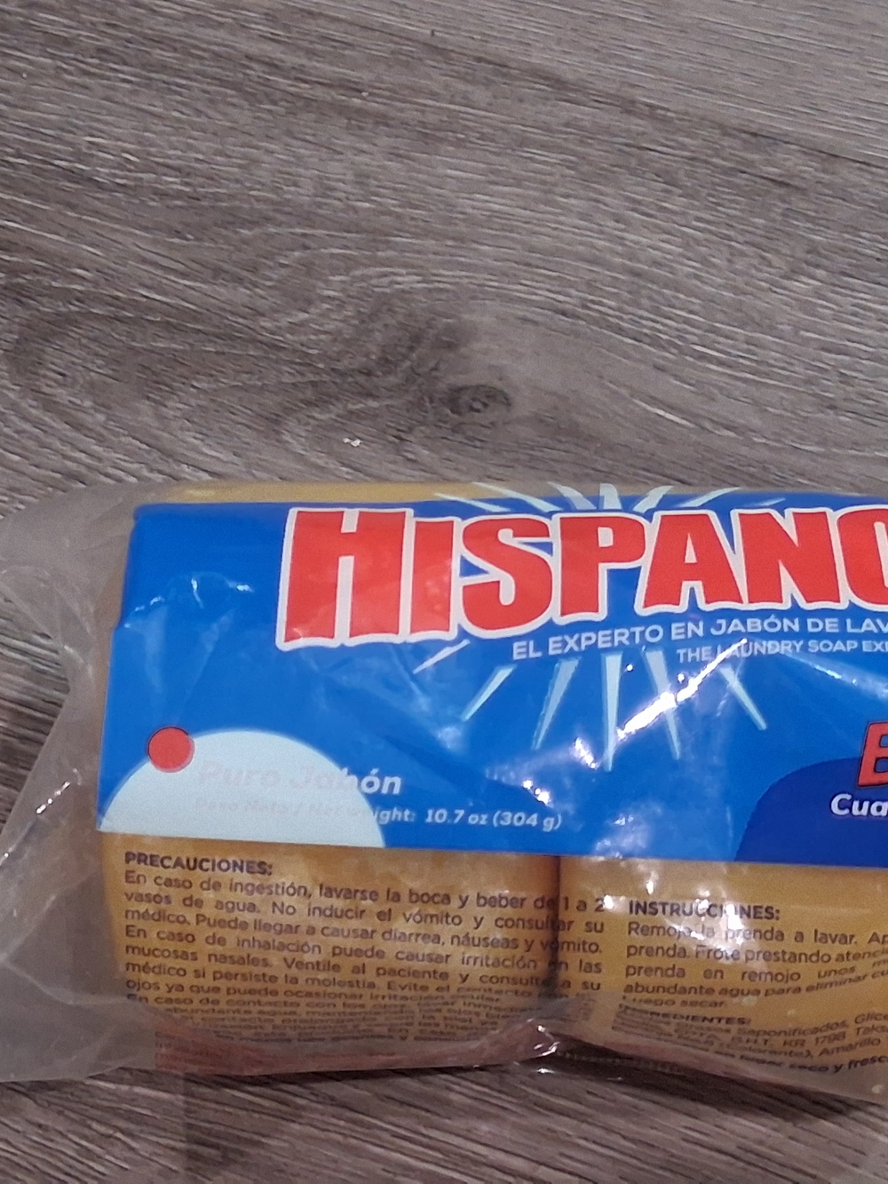 Hispano Laundry Soap Bar - Puro Jabón